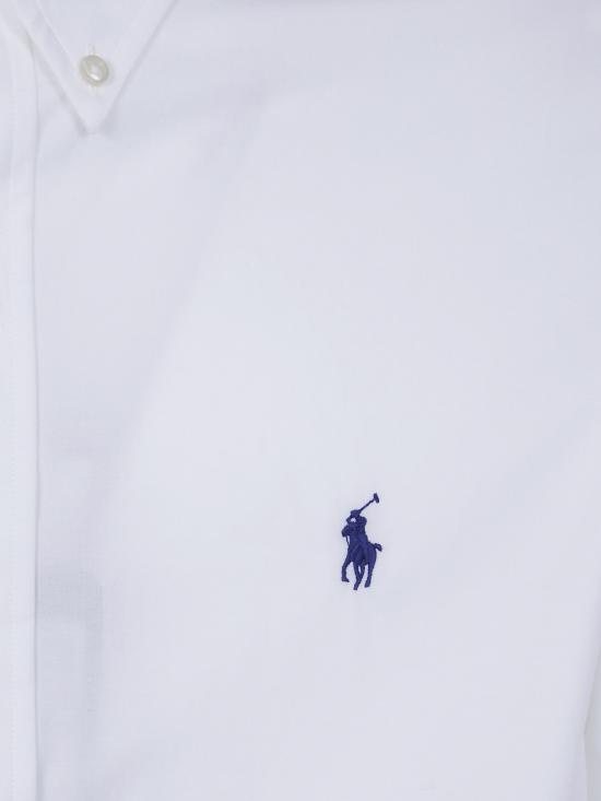 26FW 폴로 랄프로렌 커스텀 핏 코튼 포플린 포니 로고 셔츠 710 928 255 002 WHITE - POLO RALPH LAUREN