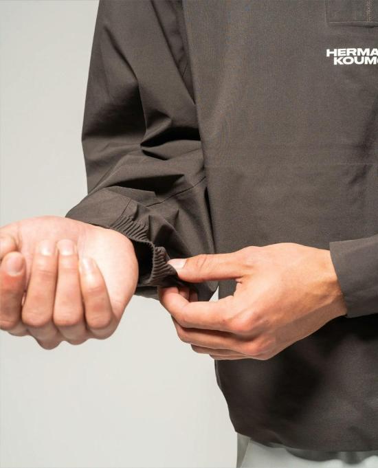  에르마노스 쿠모리 패딩 헤르마노스 쿠모리 하이테크 아노락 애프터 다크 - HERMANOS KOUMORI
