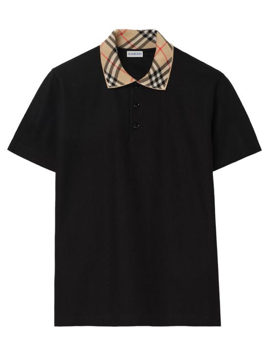 26FW 버버리 폴로 티셔츠 8126965 A1189 BLACK