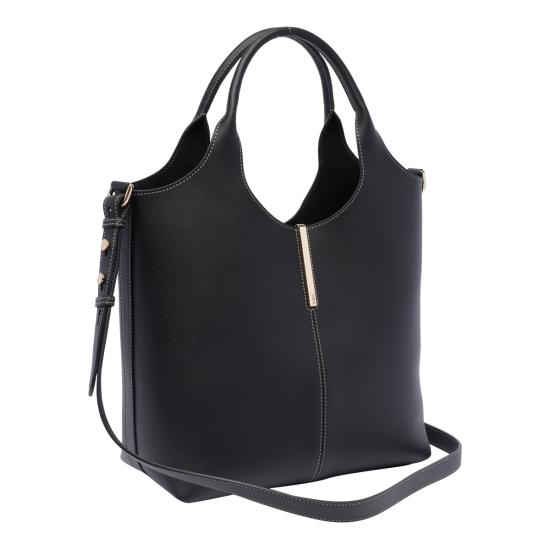 26FW 토즈 스몰 쇼핑백 XBWEBRF0200 UBLB999 Black - TODS