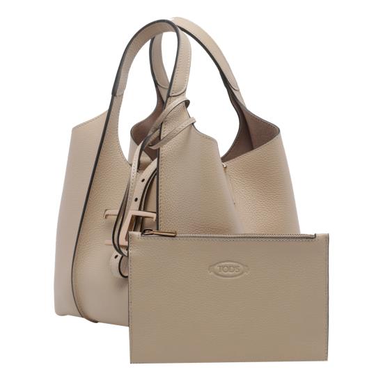 26FW 토즈 T 타임리스 미니 토트백 XBWTSBA9100 XSOC609 Beige - TODS