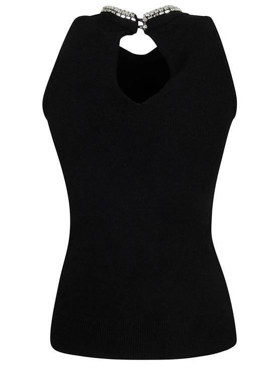 26FW 파코라반 민소매 티셔츠 26PMTO185ML0334 P001 BLACK - PACO RABANNE