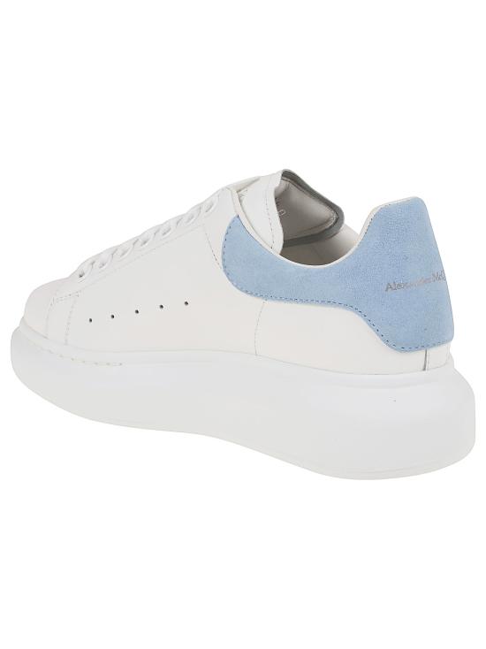26FW 알렉산더 맥퀸 오버사이즈드 스니커즈 553770 WIAIH 9412 WHITE POWDER BLUE - ALEXANDER MCQUEEN