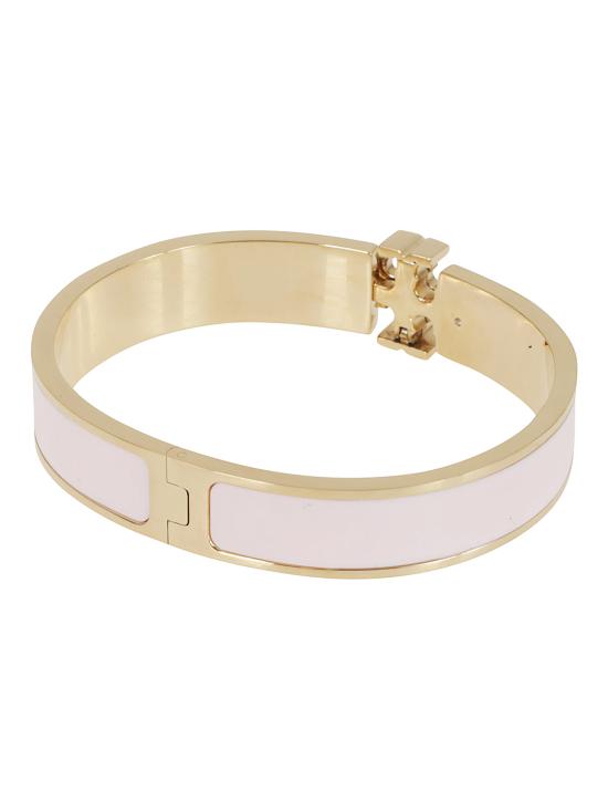 26FW 토리버치 아이콘 브레이슬릿 167721 KIRA 650 GOLD BALLET PINK - TORY BURCH