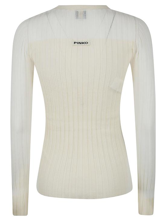 26FW 핑코 가디건 106321 A34B C14 BIANCO TORTORA - PINKO