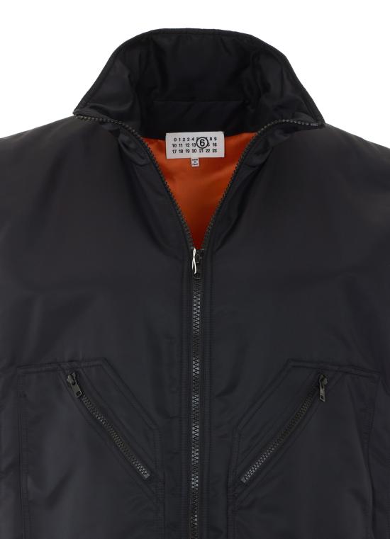 26FW MM6 메종마르지엘라 베스트 S52FB0109 S53984900 Black - MM6 MAISON MARGIELA