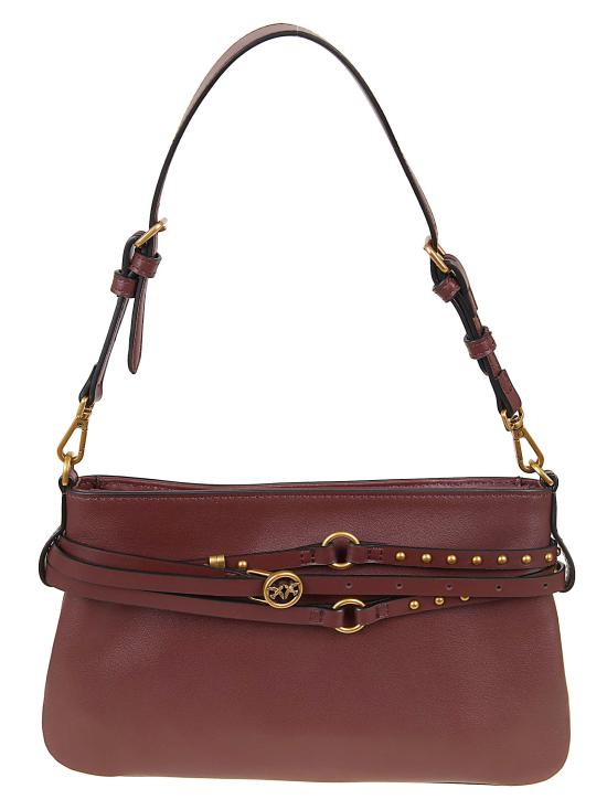 26FW 핑코 숄더백 106177 A0QO R49Q BURGUNDY
