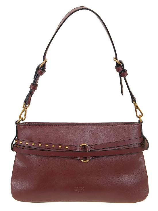 26FW 핑코 숄더백 106177 A0QO R49Q BURGUNDY - PINKO