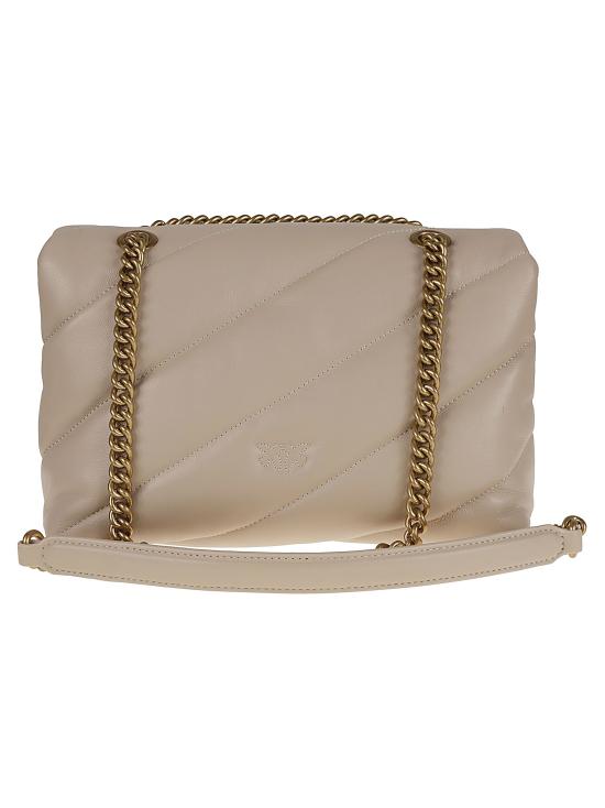 26FW 핑코 크로스백 100038 A0F2 C50Q BEIGE GRIGIO FUMO - PINKO