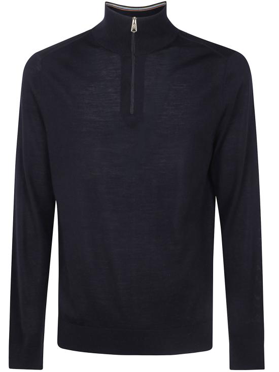 26FW 폴 스미스 집업 니트 M1R 971Z W03154 79 BLACK