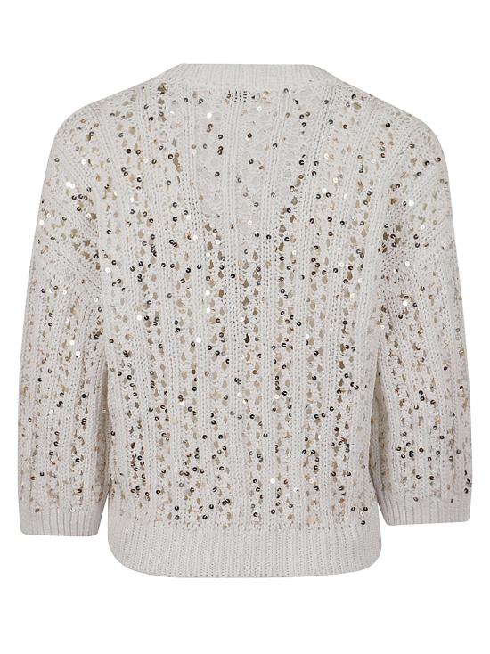 26FW 페세리코 스웨터 A99095F03 9117B 00B BIANCO NATURALE - PESERICO