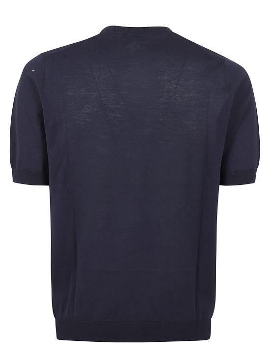 26FW 발렌타인 반팔 티셔츠 B2W035 18C23 13777 NAVY - BALLANTYNE