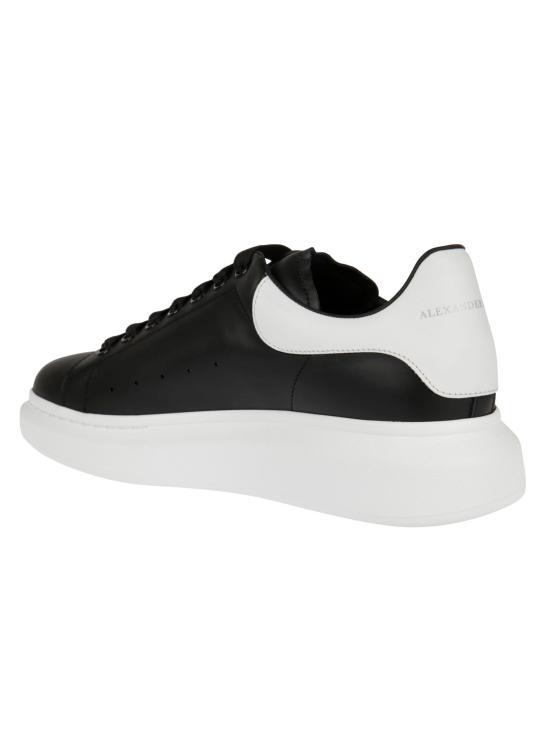 26FW 알렉산더 맥퀸 오버사이즈 드 스니커즈 553680 WIAIG 1070 BLACK WHITE - ALEXANDER MCQUEEN