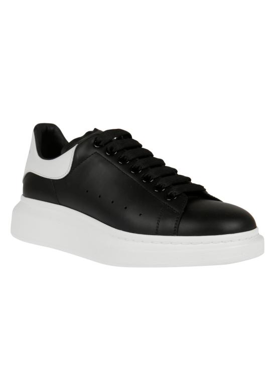 26FW 알렉산더 맥퀸 오버사이즈 드 스니커즈 553680 WIAIG 1070 BLACK WHITE - ALEXANDER MCQUEEN