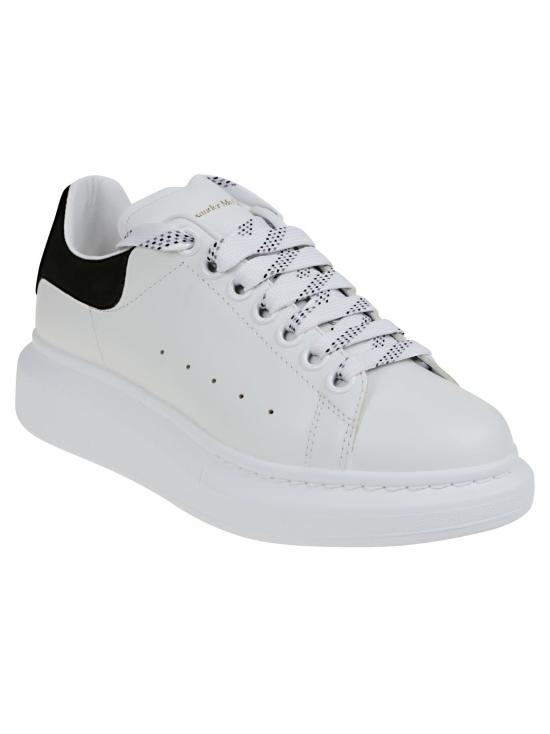 26FW 알렉산더 맥퀸 오버사이즈드 스니커즈 553770 WIAIH 9061 WHITE BLACK - ALEXANDER MCQUEEN