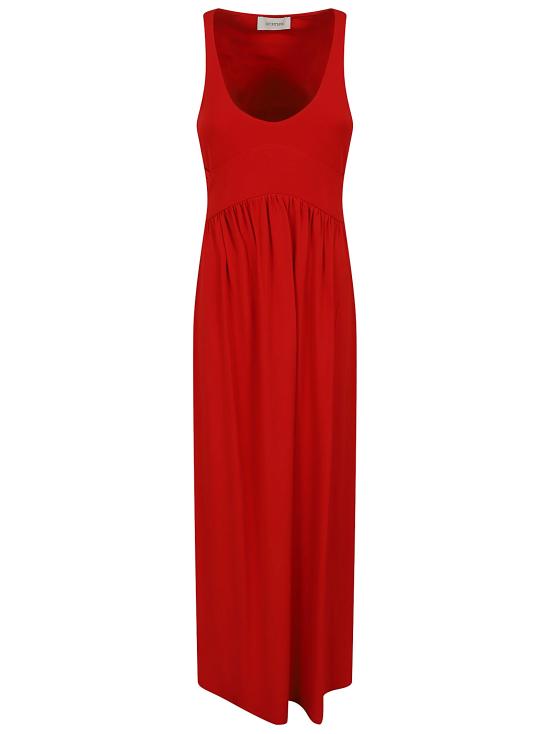 26FW 막스마라 스포츠막스 미디 원피스 2612621052600 002 ROSSO CORALLO