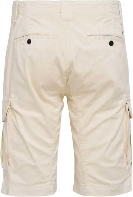 26SS 씨피 컴퍼니 숏팬츠 BERMUDACARGOFROZENDEW WHITE - C.P. COMPANY