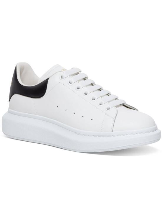 26FW 알렉산더 맥퀸 오버사이즈 드 스니커즈 553680 WIAIG 9061 WHITE BLACK - ALEXANDER MCQUEEN