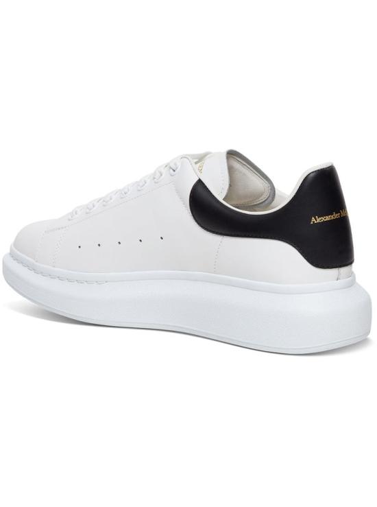 26FW 알렉산더 맥퀸 오버사이즈 드 스니커즈 553680 WIAIG 9061 WHITE BLACK - ALEXANDER MCQUEEN
