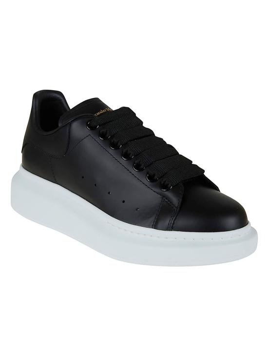 26FW 알렉산더 맥퀸 오버사이즈드 스니커즈 553770 WIAIG 1002 BLACK BLACK - ALEXANDER MCQUEEN