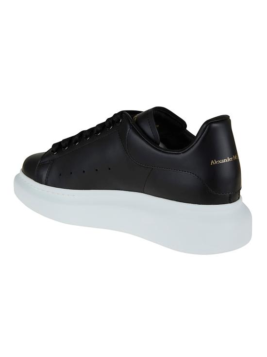 26FW 알렉산더 맥퀸 오버사이즈드 스니커즈 553770 WIAIG 1002 BLACK BLACK - ALEXANDER MCQUEEN