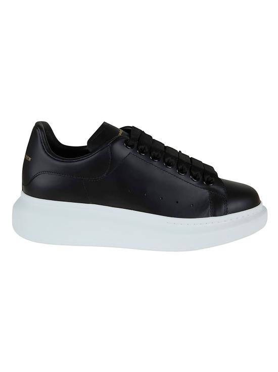 26FW 알렉산더 맥퀸 오버사이즈드 스니커즈 553770 WIAIG 1002 BLACK BLACK