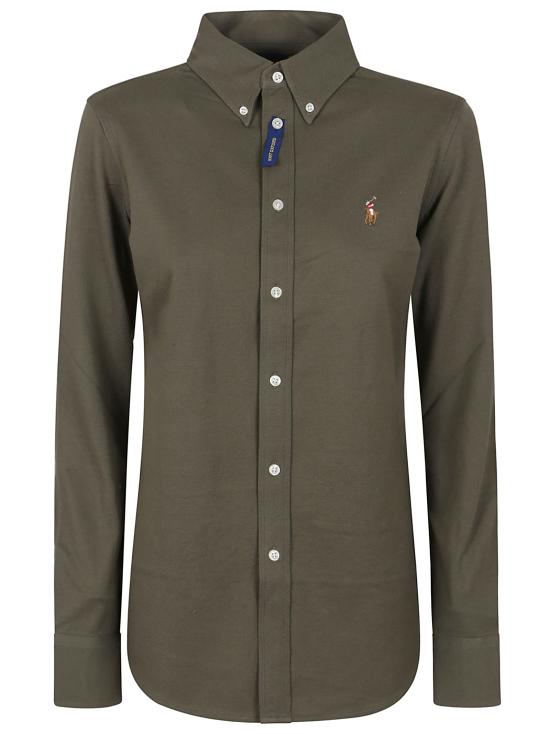 26FW 폴로 랄프로렌 셔츠 211924258 014 THERMAL GREEN