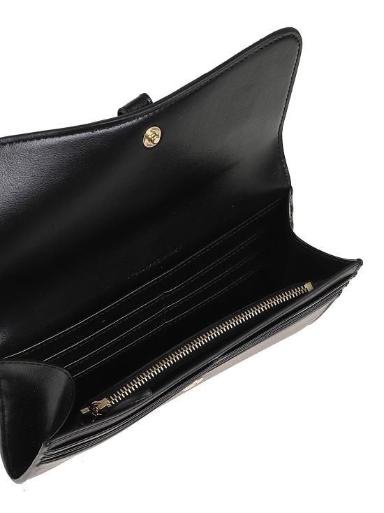 26FW 스텔라 맥카트니 지갑 7P0081 WP0533 1000 BLACK - STELLA MCCARTNEY