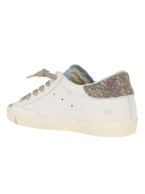 26FW 필립모델 스니커즈 PRLD VG08 VG08 VEAU GLITTER BLANC BLEU - PHILIPPE MODEL