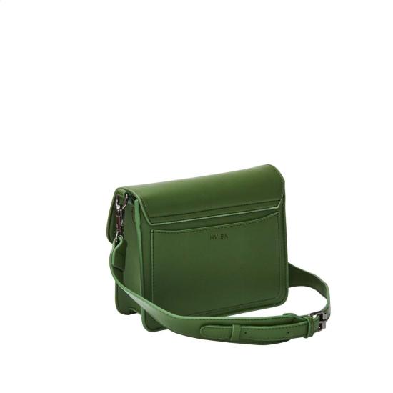  비스크 크로스백 Hvisk Cayman Pocket Soft Structure Bag Nature Green - HVISK