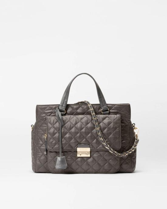  mz wallace 토트백 Mz Wallace Crosby Lock Satchel