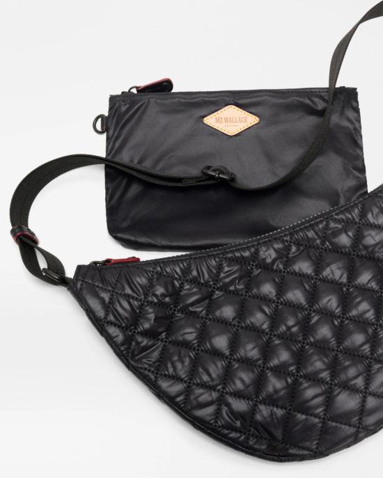  mz wallace 크로스백 Mz Wallace 스몰 메트로 스마일 백 블랙 - OTHER BRANDS