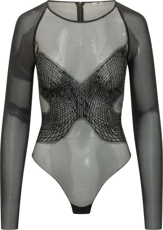 26SS 엘리자베타프랜치 바디수트 티셔츠 BO01061E2110 BLACK