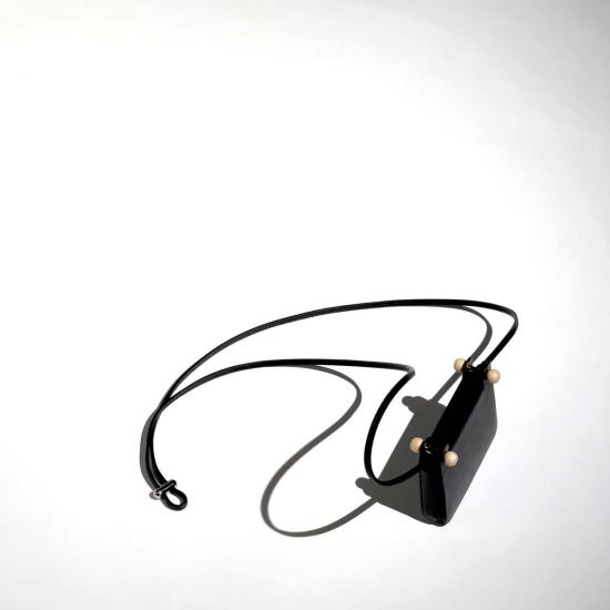  Dotlinesurface 크로스백 도트라인서페이스 카세트 가방 블랙 - OTHER BRANDS