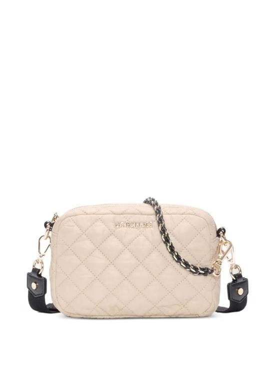  mz wallace 크로스백 Mz Wallace Mini Crosby Crossbody Bag Buff/Black
