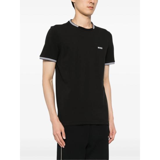 26SS 보스 탑 50521245 001 BLACK - BOSS