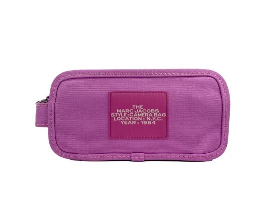  마크제이콥스 크로스백 마크 제이콥스 더 카메라 백 캔버스 크로스바디 백 실버 - MARC JACOBS