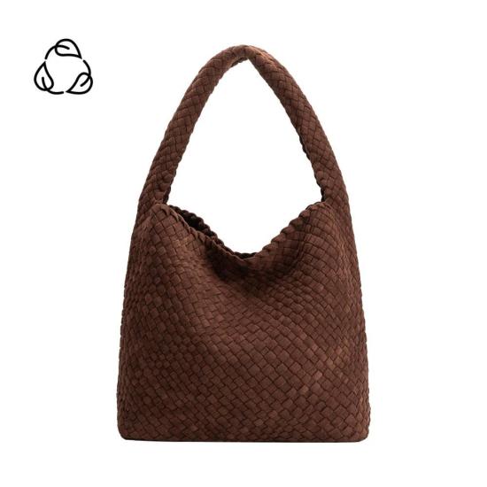  Melie Bianco 토트백 멜리 비앙코 조한나 비건 스웨이드 숄더백 - OTHER BRANDS