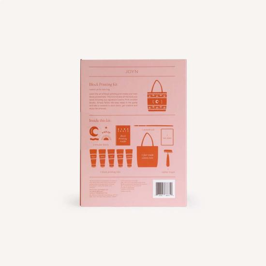  JOYN 토트백 조인 블록 프린팅 키트 코스믹 프린트 - OTHER BRANDS