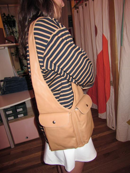  마리암 나시르 자데 숄더백 Maryam Nassir Zadeh Julian Bag 세르보 송아지 가죽 - MARYAM NASSIR ZADEH