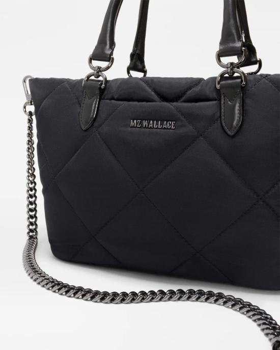  mz wallace 토트백 Mz Wallace Small Madison E W  블랙 - OTHER BRANDS