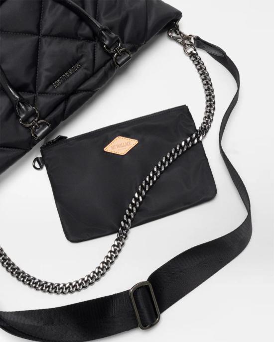  mz wallace 토트백 Mz Wallace Small Madison E W  블랙 - OTHER BRANDS