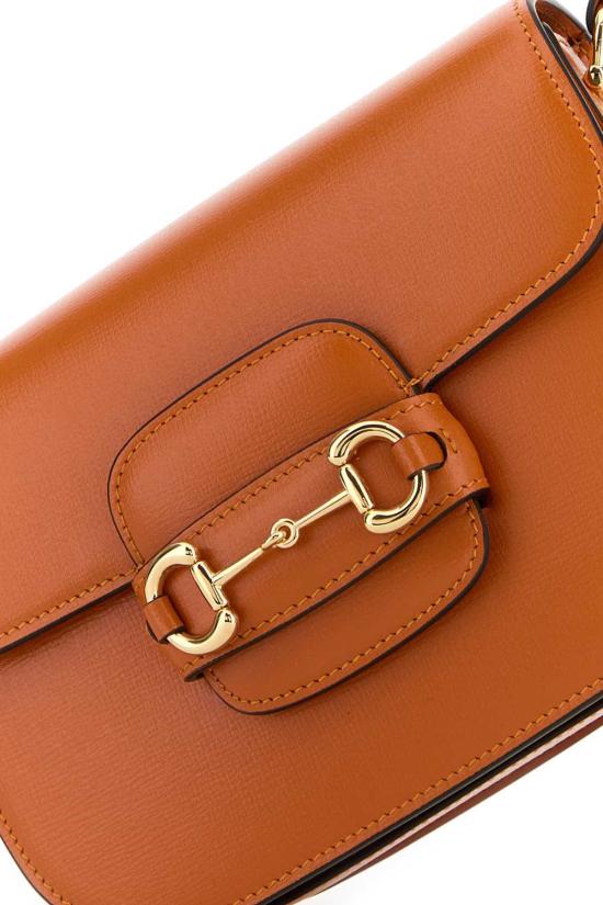  구찌 숄더백 호스빗 1955 스몰 숄더백 뉴다크러스티 - GUCCI