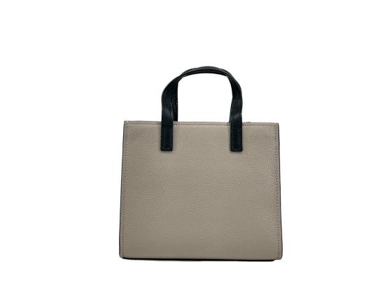  마크제이콥스 크로스백 마크 제이콥스 그라인드 미니 가죽 토트 크로스바디 백 실버 - MARC JACOBS