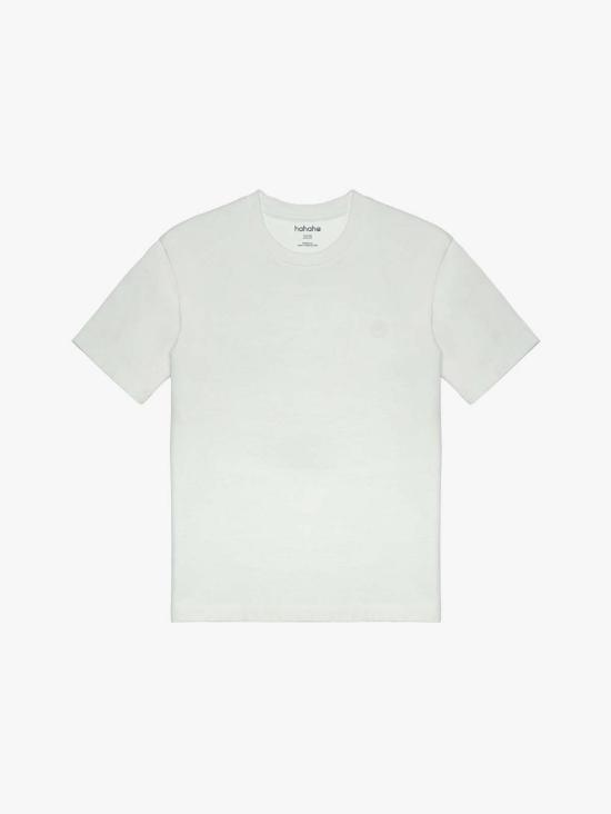  [키즈] HAHAHA 티셔츠 키즈 하하하 에센셜 오가닉 코튼 티셔츠 오프 화이트
