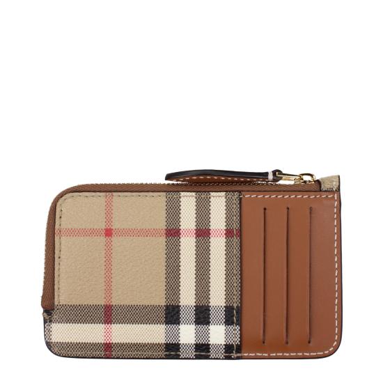 26SS 버버리 체크 지퍼 카드 케이스 8109804 - BURBERRY