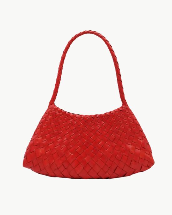  드래곤디퓨전 숄더백 드래곤 디퓨전 로잔나 핸드백 포피 레드