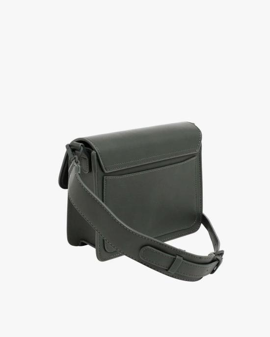  비스크 크로스백 Hvisk Cayman Pocket Structure Bag Ultimate Green - HVISK