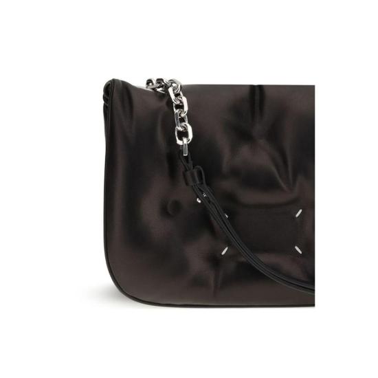  마르지엘라 숄더백 메종  더 글램 슬램 플랩 스몰 퀼팅 가죽 미니 숄더백 - MAISON MARGIELA
