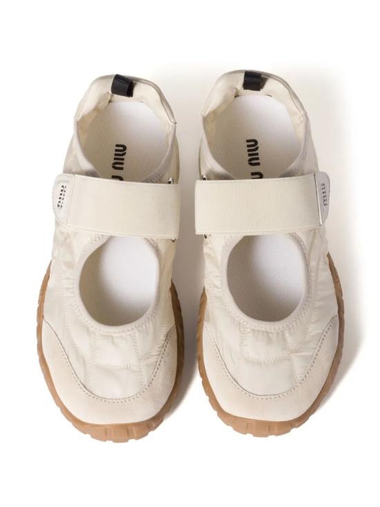26FW 미우미우 플랫 슈즈 5F416EF005 D7C F0304 AVORIO - MIU MIU